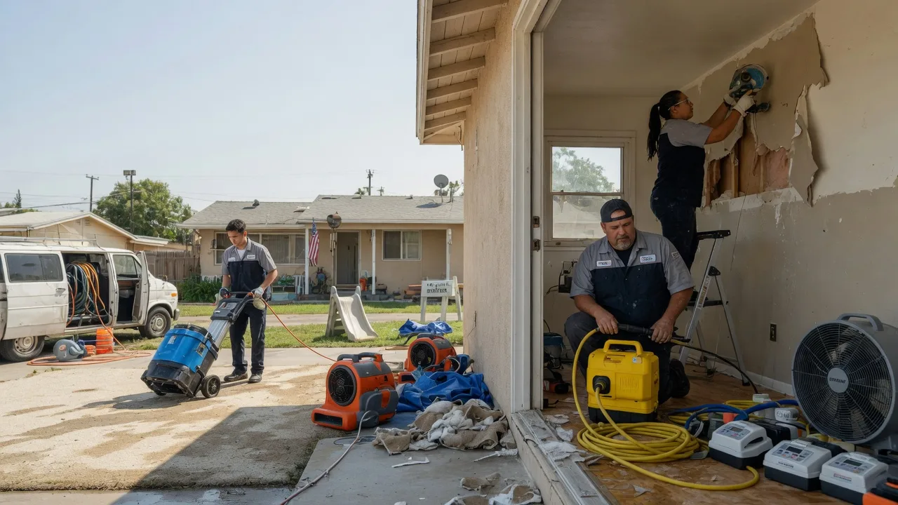 Water Damage Restoration in Mcleod, TX near me